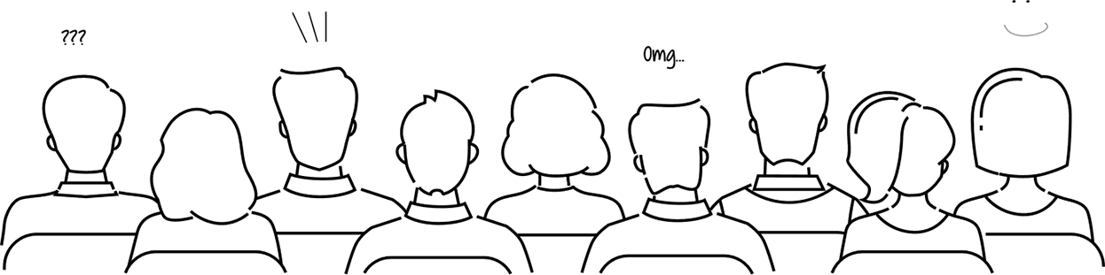 Audience illustration